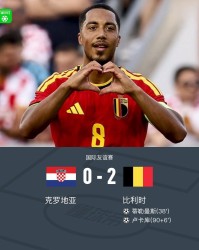 开云体育-比利时2-0克罗地亚，蒂勒曼斯破僵，卢卡库建功